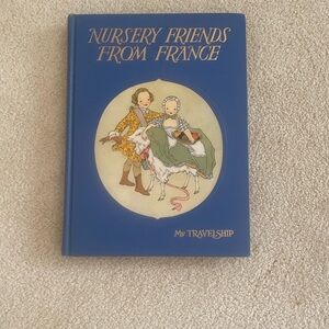 Blue 'Nursery Friends from France' Book